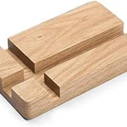 RK Wood Mobile Phone/Tablet Holder for Desk and Table - Wood Mobile Stand - Set of 2 -Can Hold Any Size Mobile - Can Be Used in Office Or Home-image-80