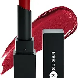 SUGAR Cosmetics Nothing Else Matter Longwear Lipstick for Women | Lasts Up To 8+ Hours| Enriched with Vitamin E | 100% Vegan | 3.2gm - 18 Scarlet Letter-image-49