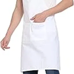 uniformer Apron for Men and Women | Durable & Stylish for Kitchen, Restaurant, Cafes | Ideal for Chefs, Bakers & Home Cooks | Easy to Clean | Unisex Design (Pack of 1)-picture-25