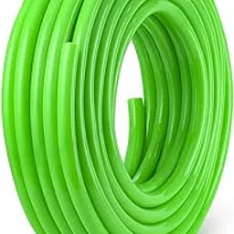 Garbnoire 20 Meter 0.75 Inch PVC Perot Green Water Pipe| Lightweight, Durable & Flexible| Accessories with Hose Connector & Clamps| Watering Garden, Cleaning, Outdoor-Indoor Use (20 Meter, 65.61 FT)-picture-26