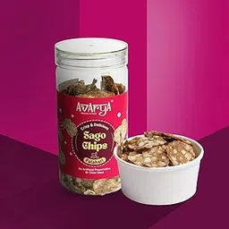 Avarya Assorted Sago Chips Combo Pack | 4 Flavours: Tangy Cheese, Classic Salted, Spicy Schezwan, & Falhari Fasting Delight | Crispy & Fresh Indian Sabudana Snacks for Any Time | Vegetarian (125 Gms, Falahari Sago Chips)-image-83