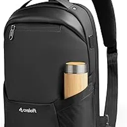 craloft Mobiq Crossbody Sling Bag for Men - Water-Resistant Anti-Theft Chest One Side Shoulder Bags with Fast USB Charging Port, Fits Upto 11.5 Inch iPad/Tablet – Ideal for Office, & Travel Use image 1