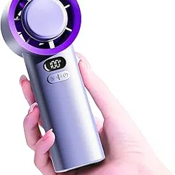 Drumstone 𝟏𝟓 YEARS GUARANTEE Portable Handheld Mini Fan USB Rechargeable Turbo Cooling Fan with Ice-Cold Air Effect Pocket-Sized Travel Fan Quiet High-Speed Battery Operated Fan for Personal Use-image-53