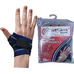 KITSAWS Sports Thumb Support Pack of 1 with Black Colour-picture-24