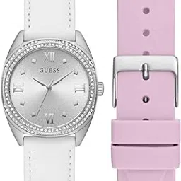 guess Delilah Silver Round Dial Analog Women's Watch - GW0691L1-picture-19