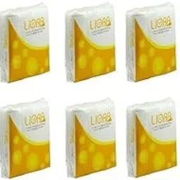 Liora 2 Ply Tissue Paper Napkin for Dining Table, Kitchen, Office, Café, Pain White Napkin Paper Tissue Skin friendly, Paper tissue 40 x 40 cm - Pack of 10 (50 Pulls Per Pack, 500 Sheets)-picture-14