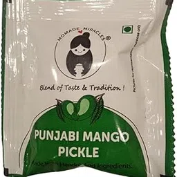 Momade Miracles Punjabi Mango Pickle Pouch (Sachet) | Travel-Friendly Homemade Pickle (Pack of 60) 12 gm Each | North Indian Style Aam Ka achar (720 gm)-picture-43