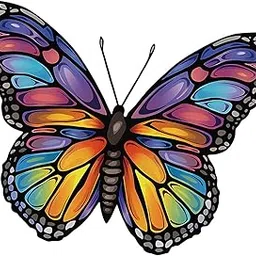 TRENDYNEST® Butterfly Wall Decor Gift For Family Friends Farmhouse Office Wall Sculpture Blue Yellow Purple | Home & Garden | Home D?©Cor | Figurines-picture-24