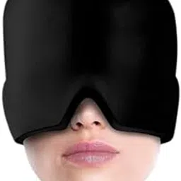 Migraine Relief Cap, Cold Therapy Headache Relief Hat/Ice Head Wrap/Ice Pack Mask, Cold Compress Headache Relief Cap for Tension, Sinus & Stress-picture-26