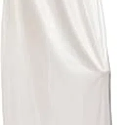 bagaholics Women's Satin Solid Petticoat (White, Free Size)-picture-30