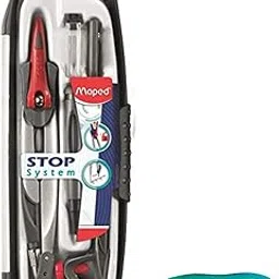 Maped Stop System Compass Set - Pack of 5 & Maped Universal Refill Eraser (Pack of 1, Assorted) (012000ST)-picture-16