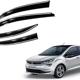 Door Visor Unbreakable Chrome Line for ALTROZ (Set of 4Pcs)-picture-71