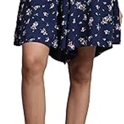 b stories Women's Viscose Printed Culotte Shorts-picture-59