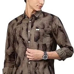 majestic man Stylish Abstract Print Casual Shirt – Pure Cotton| Full Sleeve | Trendy & Comfortable-picture-23