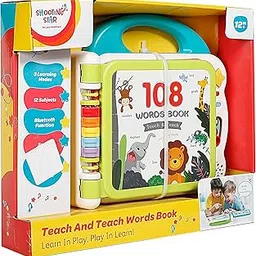 Shooting Star Teach Words Book – 108 Words, 3 Learning Modes, 12 Subjects, Bluetooth Function, Multicolor, 12M+-picture-32
