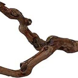 FASHIONMYDAY Wood Fork Hanging Parrot Stand Tree Branch Resk Holder Toys Perches Grinding Two Branches| Pet Supplies | Bird Supplies | Toys-picture-30