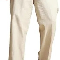 instafab Plus Men's Trousers for Casual Wear | Mid-Rise | Regular Fit | Button Closure | Plus Size Trousers Crafted with Comfort Fit for Everyday Wear-picture-17