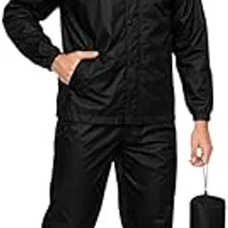 4v1 Waterproof Raincoat for Men | Lightweight & Durable Rain Jacket with Hood | Windproof & Breathable | Travel-Friendly, Bike & Motorcycle Use | Full-Length Protection | N2-picture-25