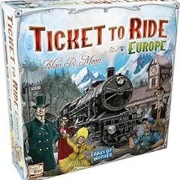 Holy Collectionz Ticket to Ride Europe Board Game, Days of Wonder, Strategic Railway Adventure Game by Alan R. Moon, Family Game with European Map and Train Cards-picture-29
