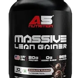 Massive lean Gainer, 10 Servings, Chocolate Flavour, 1 kg-picture-34