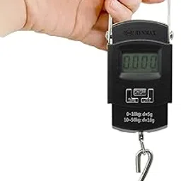 RENMAX 50Kg Digital Portable Weight Machine With Hook Pocket Size Weighing Scale - 1 Pc-picture-14