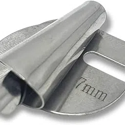 SKY SEWING SPAREST-17 Industrial Sewing Machine Hemming Folder, Metal Edge Stitching Attachment for Jack Juki (1PC 8 mm), Grey-picture-18