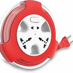 Vimal Swing 2 Pin Extension Cord 4 Mtr.Cable with International Socket,Power switch & Power Indicator-picture-29