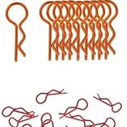 Merishopp 40 Pieces Metal Body Clips R Pin Shell for 1/10 1/12 1/16 RC Cars|Toys & Hobbies | Radio Control & Control Line | RC Model Vehicle Parts & Accs | Other RC Parts & Accs-image-40