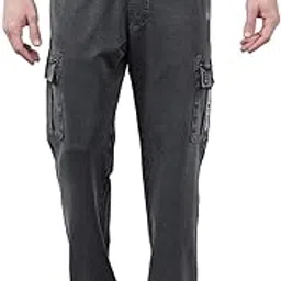 cantabil Men Solid Full Length Regular Fit Winter Wear Cargo Pant | Casual Winter Wear Cargo Pant for Men l Cargo Pant for Men (P_MCPT00004)-picture-10
