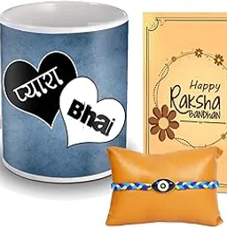 ME & YOU Designer Rakhi with 325Ml-Coffee Mug Gift for Brother |Raksha Bandhan for Brother| Unique Rakhi Gifts Combo for Brother | Rakhi Gift for Bhai - Pack of 3-picture-17
