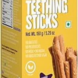 Early Foods - Millet & Sesame Teething Sticks 150 gms | Food Teether-picture-12