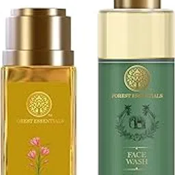 Forest Essentials Facial Cleanser Sandalwood & Orange Peel & Forest Essentials Delicate Facial Cleanser Kashmiri Saffron & Neem-picture-21