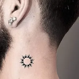 Temporary Tattoo Stickers for Men, Women, Boys & Girls Waterproof Tattoo Stickers Flowers Butterfly Stars angle wolf Armband words 3D Realistic Tattoo Stickers X-563 60mmX105mm-picture-29
