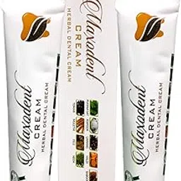 Maxodent Herbal Dental Cream - 100gm (pack of - 2) YHC HERBAL COMPANY-image-76