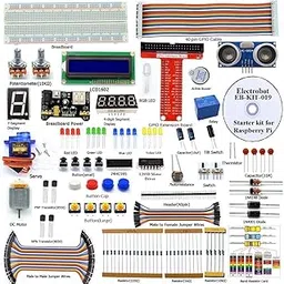 IDUINO Rpi Pi DIY Starter Kit for rpi Pi 3, 2 Model B/B+, LCD1602, Motor, C and Python Code, Beginner/Starter Kit with User Manual/Guidebook (rpi pi 3 Model B Included)-picture-38