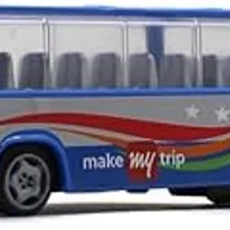 NeoKiddo Toys Plastic Pull-Back School Bus Toy for Kids with Openable Doors, Luggage Box & Rubber Tires | Blue Vehicle Model for Boys & Girls-picture-10