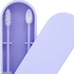 HEAVENGLOW Reusable Silicone Swabs with Travel Case Washable Portable for Men Women Mom Blue-image-92