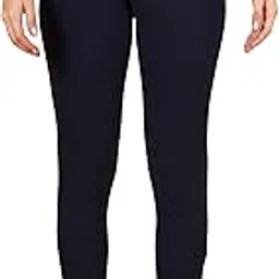 9 impression Women Polyester Navy Blue Solid Track Pants-picture-34
