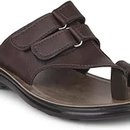 Men Casual Thong Slipper - Dark Brown-image-22