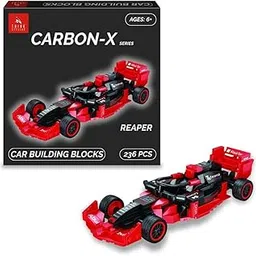 Racing Car Building Blocks | 225+ Pieces Toy Car Construction Set for 6+ Years Girls, Boys & Adults | Build & Collect 8 Unique Racing Cars | Screen-Free Toy (Reaper)-picture-15