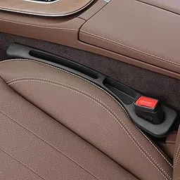 SIAGO SIA126 Car Seat Gap Filler –Slot for Storing Phone, Cards & Coins – Prevents Items from Dropping – Universal Fit for Car (Black)-picture-30