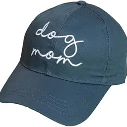 THE Zappy BOX Dog Mom Canvas Cotton Cap for Dog Lovers | Comfortable Sports Cap for Women with Adjustable Strap I for Pet Lovers | Colors: Peach & Blue | Quantity: 1-picture-43