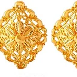p.c. chandra jewellers 22k (916) Yellow Gold Stud Earrings for Women-picture-28