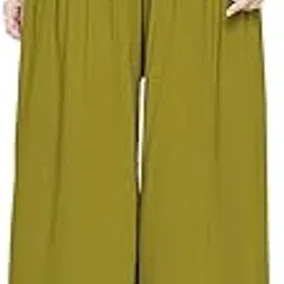 castle lifestyle Women Rayon Flared Palazzo Comes with an Elasticated Waistband and Drawstring Closure-picture-55