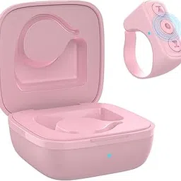 GEVO Oahu TIK Tok Bluetooth Remote Control Page Turner for iPhone Android Ipad Cell Phone Camera Remote Shutter Selfie Button, Bluetooth Ring (Pink) image 1
