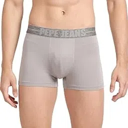 pepe jeans Men's Modal Classic Regular Solid Trunks image 1
