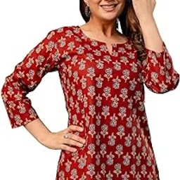 feranoid Elegant Printed top – Soft Cotton, Everyday Style, Sizes (S–XXL)-picture-37