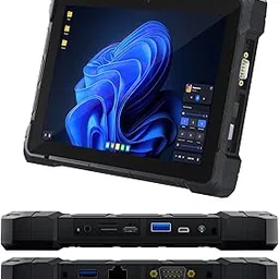 HIGOLEPC Rugged Tablet, 12th Generation N100 Windows Tablet, Win 11 Pro 16GB RAM 256GB ROM 4G LTE GPS 10.1 Inch Tablet PC with 8000mAh Battery IP67 / USB C / WiFi 5 / BT5.0 / FHD for Field Service-picture-15