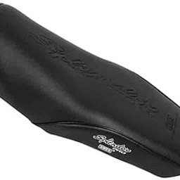 Universal Motorcycle Seat Cover, Black Leather, Waterproof, Front Seat Protection, Compatible with Splendor and Splendor Plus, 40x36x3 cm-image-30