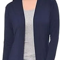 frenchtrendz Women's Viscose Spandex Medium Length Shrug(XS-4XL)-picture-17